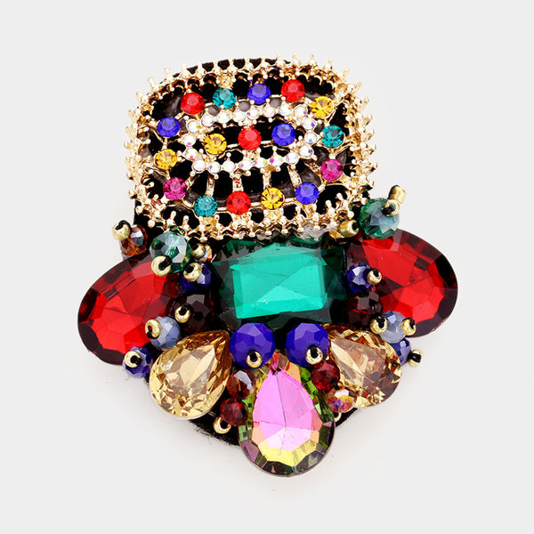 Pack a Punch Brooch