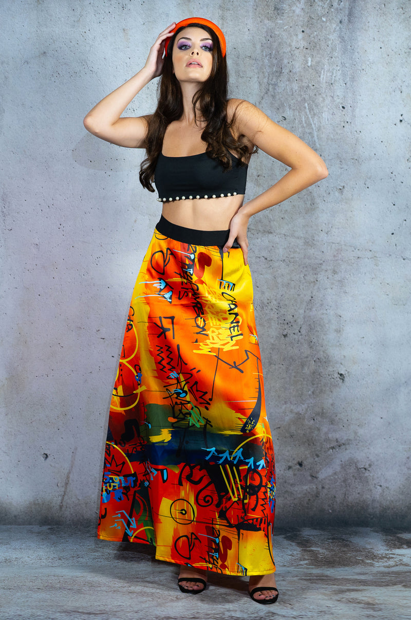 Sunrise in Paris Skirt