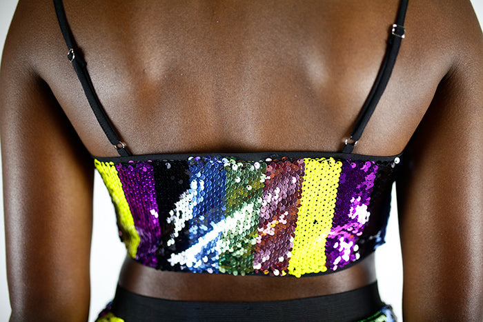 Locked And Loaded Sequin Top